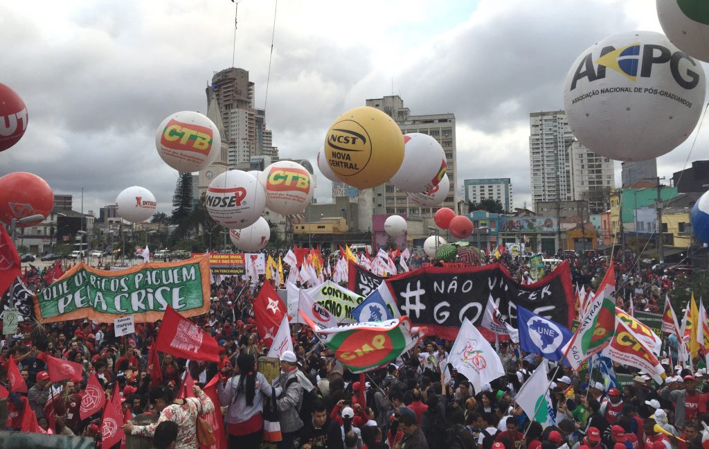 Manifestação dia 20/8